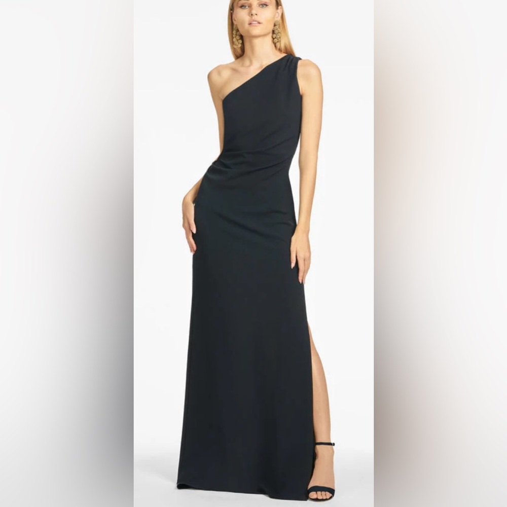 Sachin + Babi Black One Shoulder Dress